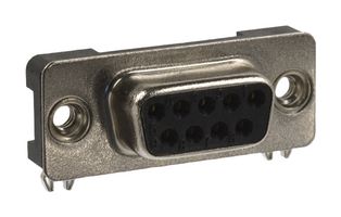 NORCOMP 190-009-263R001 Conector D Sub, Estándar, Receptáculo eléctrico, 190 Series, 9 Contactos, DE, Soldable