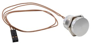 E-SWITCH PZ3M2FNNW300 Vandal Resistant Switch, PZ Series, 16 mm, Momentary, Round Flat