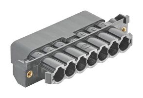 HARTING 09930060330 Heavy Duty Connector, Han ORV3 Series, Insert, 6 Contacts, Plug, Crimp Pin
