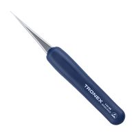 TRONEX 3-SA-DR Tweezers, Alta Precisión/Seguro Contra ESD, Estilo 3, Punta Recta/Puntiaguda, 4.921", Cuerpo SS