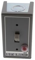 SQUARE D BY SCHNEIDER ELECTRIC 2510KG1A Interruptor, Palanca, Manual, Unidad Sencilla, Serie K, 30 A, Indicador Rojo, Abrazadera de Tornillo