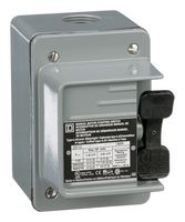 SQUARE D BY SCHNEIDER ELECTRIC 2510KW2H Arrancador Manual, No Inversor, Trifásico, 3 Polos, 30 A, 600 VCA, 10 hp, Serie K