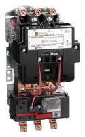 SQUARE D BY SCHNEIDER ELECTRIC 8536SEO1V02H30S Motor Starter, Non-Reversing, 90A, NEMA 3, Three Phase, 3 Pole, 50 HP, 120VAC