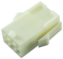 TE CONNECTIVITY - AMP 794940-1 Carcasa de Conector, Serie Mini-Universal MATE-N-LOK, Receptáculo eléctrico, 6 Posiciones