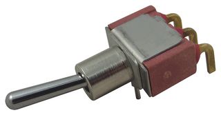 E-SWITCH 100SP5T2B4M6RE Interruptor (Switch) de Palanca, Miniatura, Encendido-Apagado-(Encendido), SPDT, No Iluminado