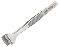 WELLER EREM 600JSA Tweezers, Manipulación de Obleas, Punta de Paleta Superior Plana, 128 mm, Acero Inoxidable