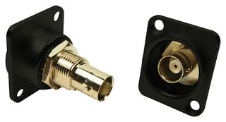 CLIFF ELECTRONIC COMPONENTS CP30120 RF / Coaxial Adapter, XLR Housing, BNC, Receptacle, BNC, Receptacle, Straight Adapter, 50 ohm