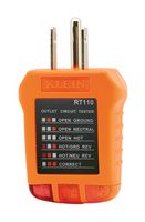 KLEIN TOOLS RT110 Tester, Receptacle, 60 Hz