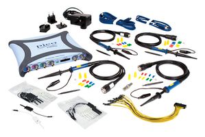 PICO TECHNOLOGY PICOSCOPE 5462E PLUS MSO KIT PC USB Oscilloscope, PicoScope 5000E Series, 4 Analog, 16 Digital, 200 MHz, 5 GSPS, 2 Gpts