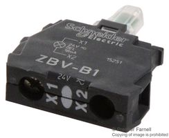 Indicatore Rosso per lampada spia foro 22 Schneider ZB4BV043