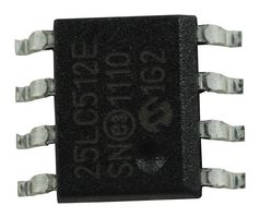 MICROCHIP 25LC512-E/SN EEPROM, 512 Kbit, 64K x 8bit, SPI, 20 MHz, SOIC, 8 Pines