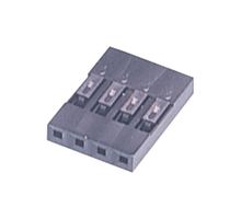AMPHENOL COMMUNICATIONS SOLUTIONS 65039-034ELF Carcasa de Conector, Basics Mini-PV 65039 Series, Receptáculo eléctrico, 3 Posiciones, 2.54 mm