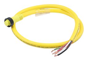 MOLEX 1300061583 Sensor Cable, Mini-Change Receptacle, Free End, 6 Positions, 1.83 m, 6 ft