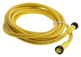 MOLEX 1300101013 Sensor Cable, Mini-Change Plug, Mini-Change Receptacle, 5 Positions, 3.66 m, 12 ft