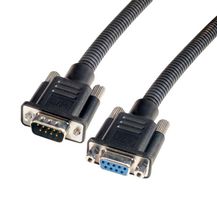 L-COM CSPL9MF-15 Cable de Computadora, Conector D-Sub Macho de 9 Posiciones, Receptáculo D-Sub de 9 Posiciones