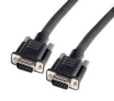 L-COM CSPL9MM-15 Cable de Computadora, Conector D-Sub Macho de 9 Posiciones, Conector D-Sub Macho de 9 Posiciones