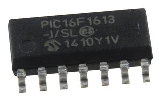 MICROCHIP PIC16F1613-I/SL 8 Bit MCU, Flash, PIC12 Family PIC12F16xx Series Microcontrollers, PIC16, 32 MHz, 3.5 KB, 14 Pins