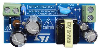 STMICROELECTRONICS STEVAL-ISA180V1 Tarjeta de evaluación, convertidor aislado flyback de 12V, 0.6A, VIPer Plus - VIPer0P
