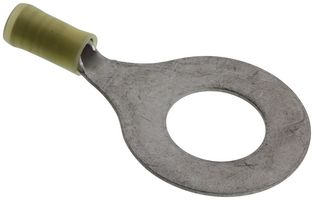TE CONNECTIVITY - AMP 324615 Ring Tongue Terminal, M16, 5/8", 10 AWG, 6.64 mm², PIDG Series, Yellow