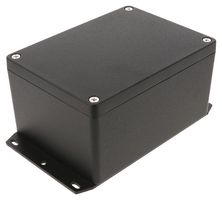 HAMMOND 1550Z115FBK Alojamiento Metálico, c/ Brida, Instrument, Aluminio fundido a presión, 148 mm, 108 mm, 75 mm