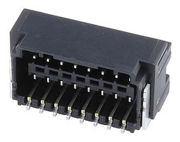 MOLEX 2202051071 Cabezal de Pin, Señal, Cable-a-Tarjeta, 2 mm, 2 Líneas, 10 Contactos