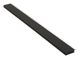 CHIP QUIK HDR100IMP40F-G-V-TH Receptáculo PCB, Tarjeta-a-Tarjeta, 2.54 mm, 1 Líneas, 40 Contactos, Recto Agujero Pasante