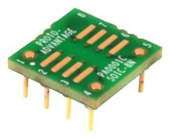 CHIP QUIK PA0001C Adaptador CI, 8-SOIC/8-DIP, Espacio de Paso de 1.27mm