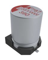 KEMET A787KN337M1ELAS027 CAP, ALU ELEC, HYBRID, 330UF, 25V, SMD