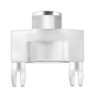 BIVAR GVLP-200-F Tubo Luminoso, 0.2 ", 1 Tubos, Circular with Flat Top, PC Board, Transparent, GVLP Series