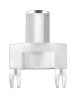 BIVAR GVLP-300-F Tubo Luminoso, 0.3 ", 1 Tubos, Circular with Flat Top, PC Board, Transparent, GVLP Series