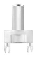 BIVAR GVLP-400-F Tubo Luminoso, 0.4 ", 1 Tubos, Circular with Flat Top, PC Board, Transparent, GVLP Series