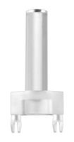 BIVAR GVLP-600-F Tubo Luminoso, 0.6 ", 1 Tubos, Circular with Flat Top, PC Board, Transparent, GVLP Series
