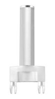BIVAR GVLP-650-F Tubo Luminoso, 0.65 ", 1 Tubos, Circular with Flat Top, PC Board, Transparent, GVLP Series