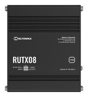 TELTONIKA RUTX08 Ruteador Ethernet, Industrial, 10Mbps, 100Mbps, 1Gbps, RJ45 x 4, US