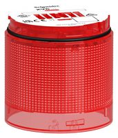 SCHNEIDER ELECTRIC XV6C54 Módulo Luz, Rojo, Parpadeo, 24V, IP65, -25 a 50 °C, 2.4" Diá, 2.4" H, Serie Harmony XV6