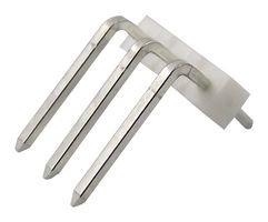 MOLEX 22-12-2061 Cabezal de Pin, Señal, 2.54 mm, 1 Líneas, 6 Contactos, THT (Through Hole) Ángulo Recto