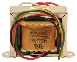 TRIAD MAGNETICS N68X Chassis Mount Transformer, Power, Safety Isolating, 2 x 115V, 50 VA, 50Hz / 60Hz