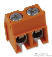 WEIDMULLER 1760490000 Wire-To-Board Terminal Block, 5.08 mm, 2 Positions, 24 AWG, 14 AWG, 1.5 mm², Screw