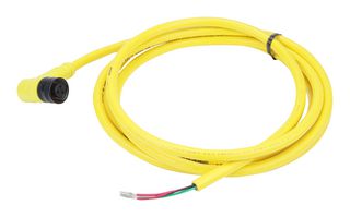 MOLEX 1200720250 Sensor Cable, 90° Micro-Change Receptacle, Free End, 3 Positions, 1.83 m, 6 ft