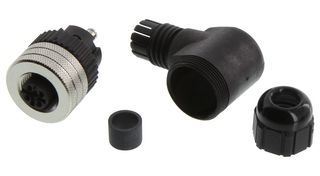 MOLEX 1200710044 Conector para Sensor, Micro-Change 120071 Series, M12, Female, 5 Contactos, Roscado Hembra