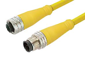 MOLEX / BRAD 1200660696 Sensor Cable, Micro-Change Receptacle, Micro-Change Plug, 4 Positions, 12 m, 39.37 ft