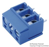 WURTH ELEKTRONIK 691101710003 Bloque de Terminal de Cable-A-Tarjeta, 5 mm, 3 Posiciones, 26 AWG, 14 AWG, 2.08 mm², Tornillo