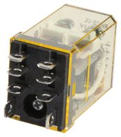 RH2B-ULDC24V - IDEC - Relevador de Potencia, DPDT, 24 VDC 8 blade dpdt relay wiring diagram 