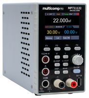 MULTICOMP PRO MP711132 US Bench Power Supply, w/ DMM, Programmable, 1 Output, 0 V, 30 V, 0 A, 5 A