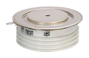 INFINEON T720N16TOFXPSA1 Módulo Tiristor, Control de Fase, 80 mA, Igt 250 mA, 1.5 Vgt, 1.65 kA, 1.8kV, Módulo, Tornillo