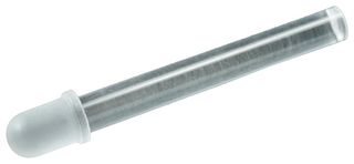 BIVAR PLP5-1250 Light Pipe, Vertical, 1.25 ", 1 Pipes, Circular, Press Fit, Panel, Transparent