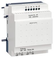 SCHNEIDER ELECTRIC SR3XT101FU Discrete I/O Extension Module, 6 Discrete Inputs, 4 Relay Outputs, 100 to 240VAC, Zelio Logic Series