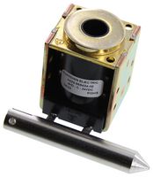 GUARDIAN ELECTRIC 4HD-C-24D Linear Solenoid, D Type / Box Type, Push, Continuous, 56.715 N, 24 VDC, 57.5 ohm