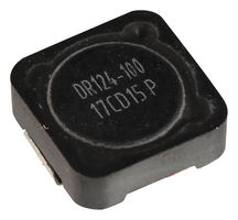 EATON ELECTRONICS DR124-100-R Power Inductor (SMD), 10 µH, 4.5 A, Shielded, 5.8 A, DR124 Series