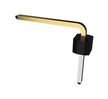 AMPHENOL COMMUNICATIONS SOLUTIONS 68016-108HLF Pin Header, Board-to-Board, 2.54 mm, 1 Rows, 8 Contacts, Through Hole Right Angle
